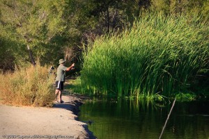 Fisherman on the Shore