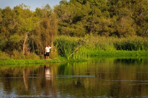 Fisherman on the Shore